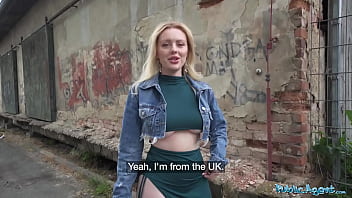 Public agent big boobs big booty british babe real outdoor fuck