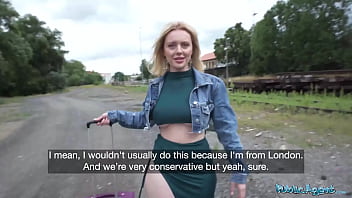 Public agent big boobs big booty british babe real outdoor fuck