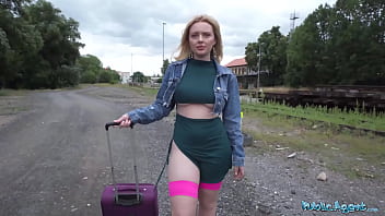 Public agent big boobs big booty british babe real outdoor fuck