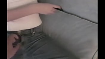 Rita amateur shows how to get it done in her black panties facial cumshot