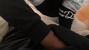 Head from a black chick