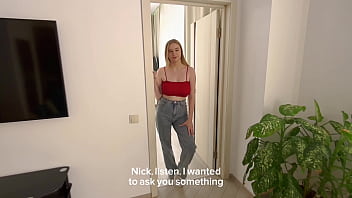 When crazy alisha's stepsis begs for a dick in her mouth • nick morris