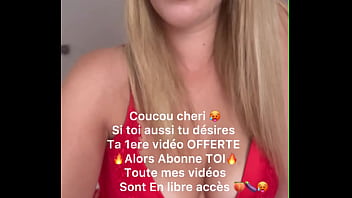 Coucou chéri qu’attend tu pour t’abonner à ma plate forme tu