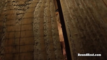 Curvy lesbian slave enjoys in fingering and massive orgasm with madame