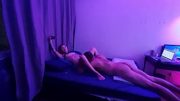 Mr k sucking draca's tight pink pussy and making it wet