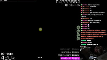 Me toco yo mismo videojuego en vivo doble tiempo full combo