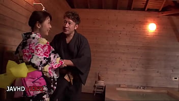 Steamy japanese sauna seduction intense passion & big finish