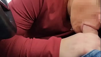 Vibrating panties and cock play in the car