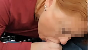 Vibrating panties and cock play in the car