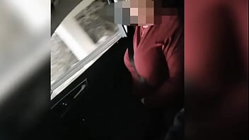 Vibrating panties and cock play in the car