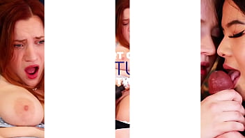 Naughty british college student sucks stepdad's cock