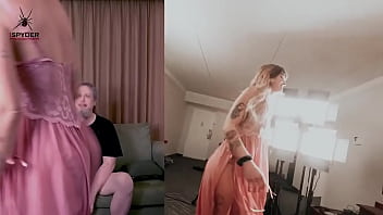 Hazel ash tries on a #gorgeous #pink #slip it made her feel like a #princess and she couldn't help #dancing just watchin