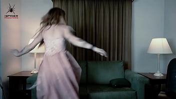 Hazel Ash Tries On A #gorgeous #pink #slip It Made Her Feel Like A #princess And She Couldn't Help #dancing Just Watchin thumbnail