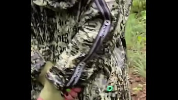 Milf gave her big ass in the woods hot sex