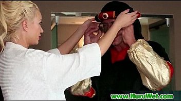 Sexy masseuse gives nuru massage with happy end 07