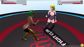 Helena vs desmoria kyfc lesbian sexfight