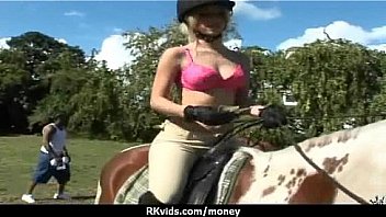 Sexy wild chick gets paid to fuck 14