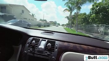 Big booty brunette jumping shaking ass for hardcore session with long dick