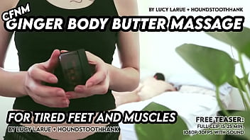 Cfnm Ginger Body Butter Massage For Tired Feet And Muscles thumbnail