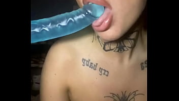 Horny emo loves fingering her tight little pussy