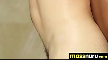 Sexy body gets a happy ending massage 20