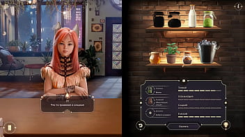 A policewoman a rabbit jerks off a barista's cock to get some magic nectar