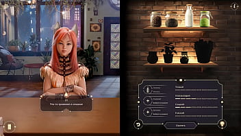 A policewoman a rabbit jerks off a barista's cock to get some magic nectar