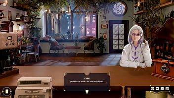 A policewoman a rabbit jerks off a barista's cock to get some magic nectar