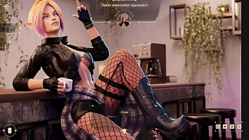 A policewoman a rabbit jerks off a barista's cock to get some magic nectar