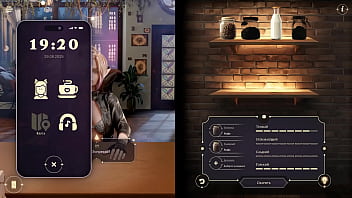 A policewoman a rabbit jerks off a barista's cock to get some magic nectar