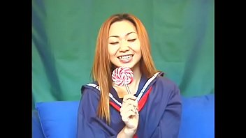 Brunette yume kawaii gets cum in her face