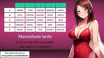 Si te corres antes serás castigado obedece y aguanta sin eyacular en este juego de masturbacion Si te corres antes serás castigado obedece y aguanta sin eyacular en este juego de masturbacion