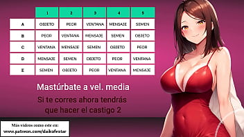 Si te corres antes serás castigado obedece y aguanta sin eyacular en este juego de masturbacion Si te corres antes serás castigado obedece y aguanta sin eyacular en este juego de masturbacion