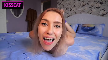 Bound babe ready for facefuck deepthroat with cum in mouth