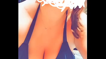 Showing off my big boobs in a nikini