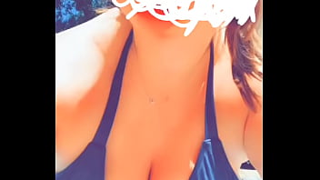 Showing off my big boobs in a nikini