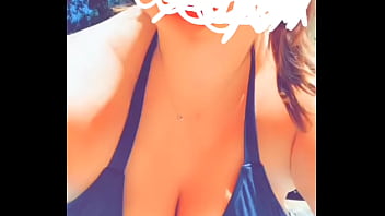 Showing off my big boobs in a nikini