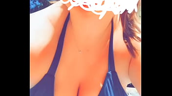 Showing off my big boobs in a nikini