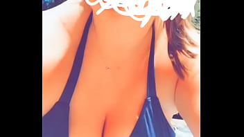 Showing off my big boobs in a nikini