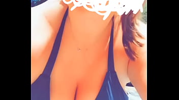 Showing off my big boobs in a nikini