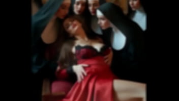 One lucky lady touched by nuns