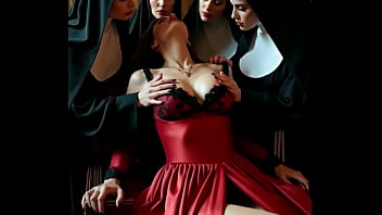 One lucky lady touched by nuns