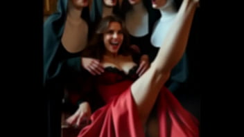 One lucky lady touched by nuns