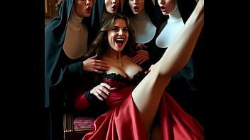 One lucky lady touched by nuns