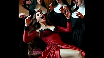 One lucky lady touched by nuns