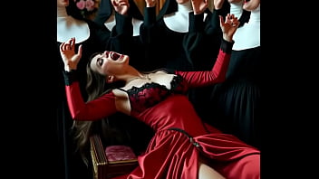 One lucky lady touched by nuns