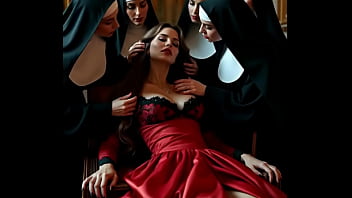 One lucky lady touched by nuns