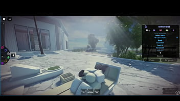 Pounding a catgirl on roblox condo and using her rough