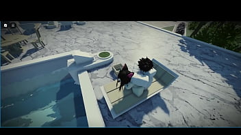 Pounding a catgirl on roblox condo and using her rough
