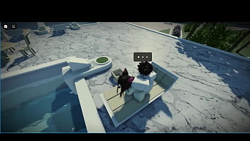 Pounding a catgirl on roblox condo and using her rough